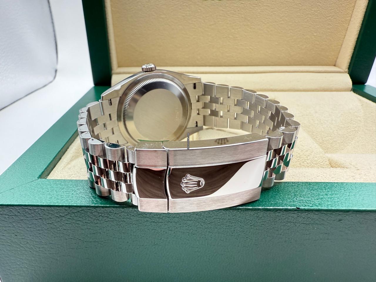 Rolex Datejust 36mm | Blauw Wijzerplaat & 18K Witgouden Lunette | Jubilee | 126234 - Image 7