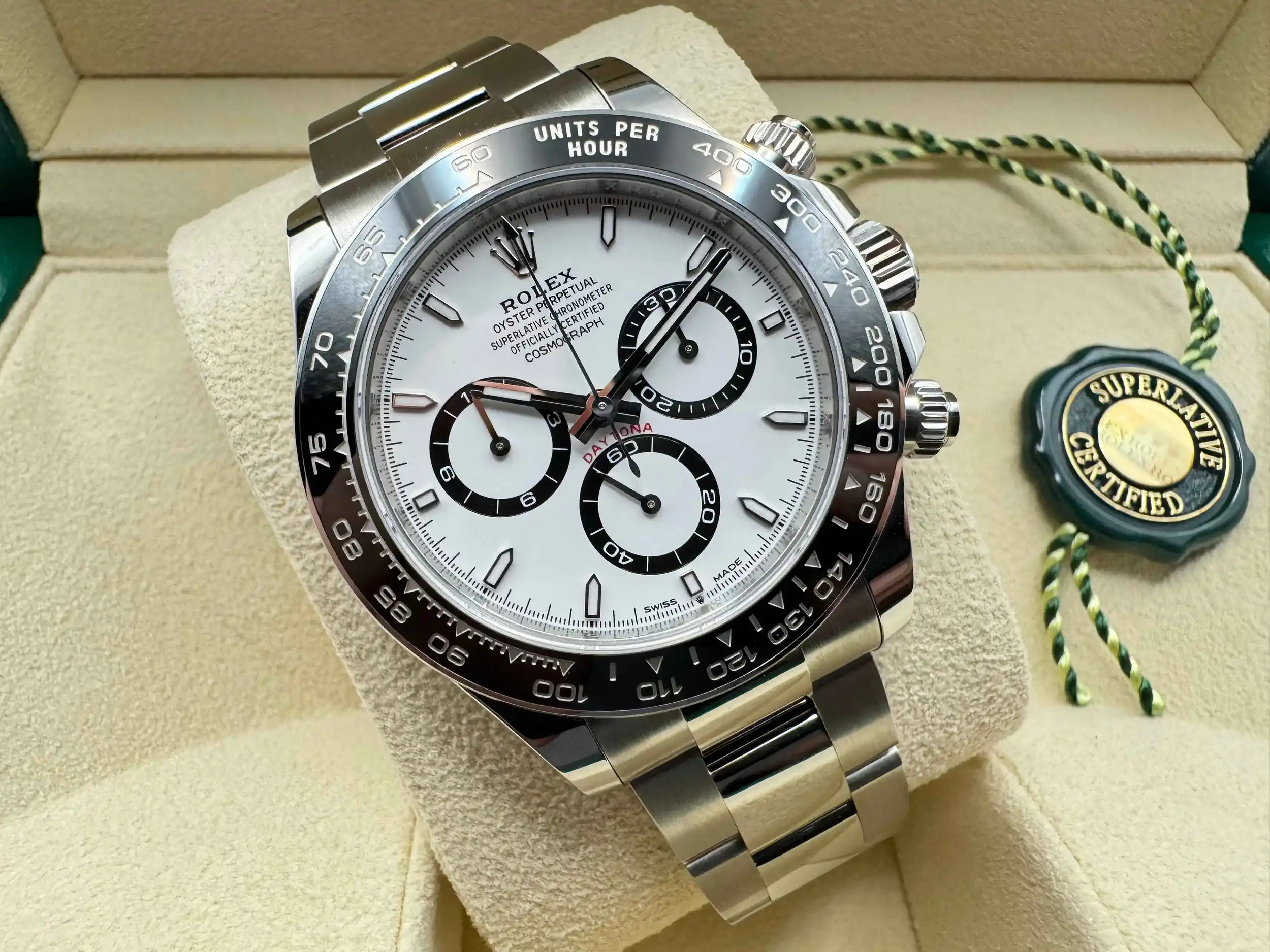 Rolex Daytona 40 “Panda” Zwart/Witte Wijzerplaat | Oystersteel | 126500LN - Image 3