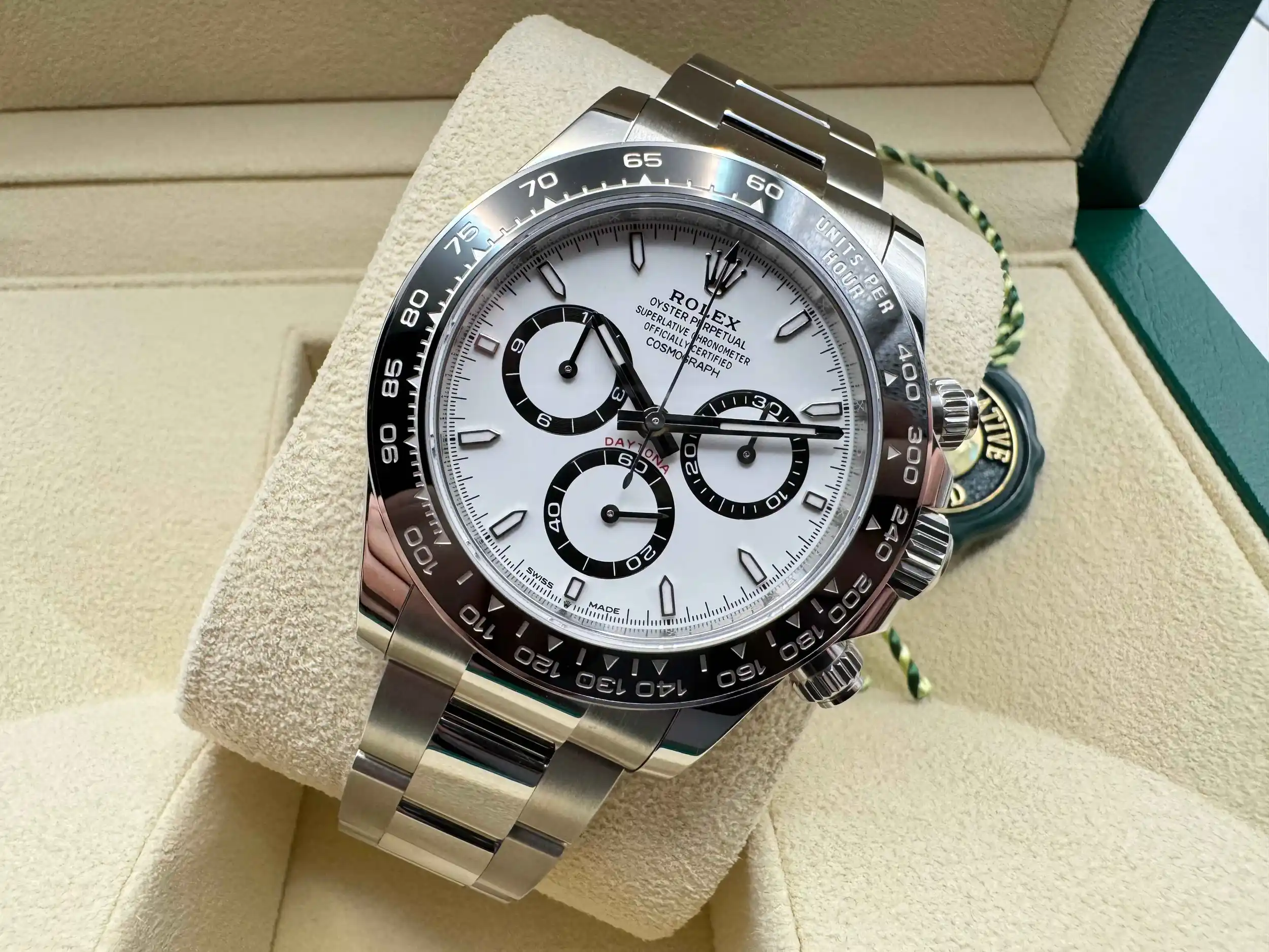 Rolex Daytona 40 “Panda” Zwart/Witte Wijzerplaat | Oystersteel | 126500LN - Image 4
