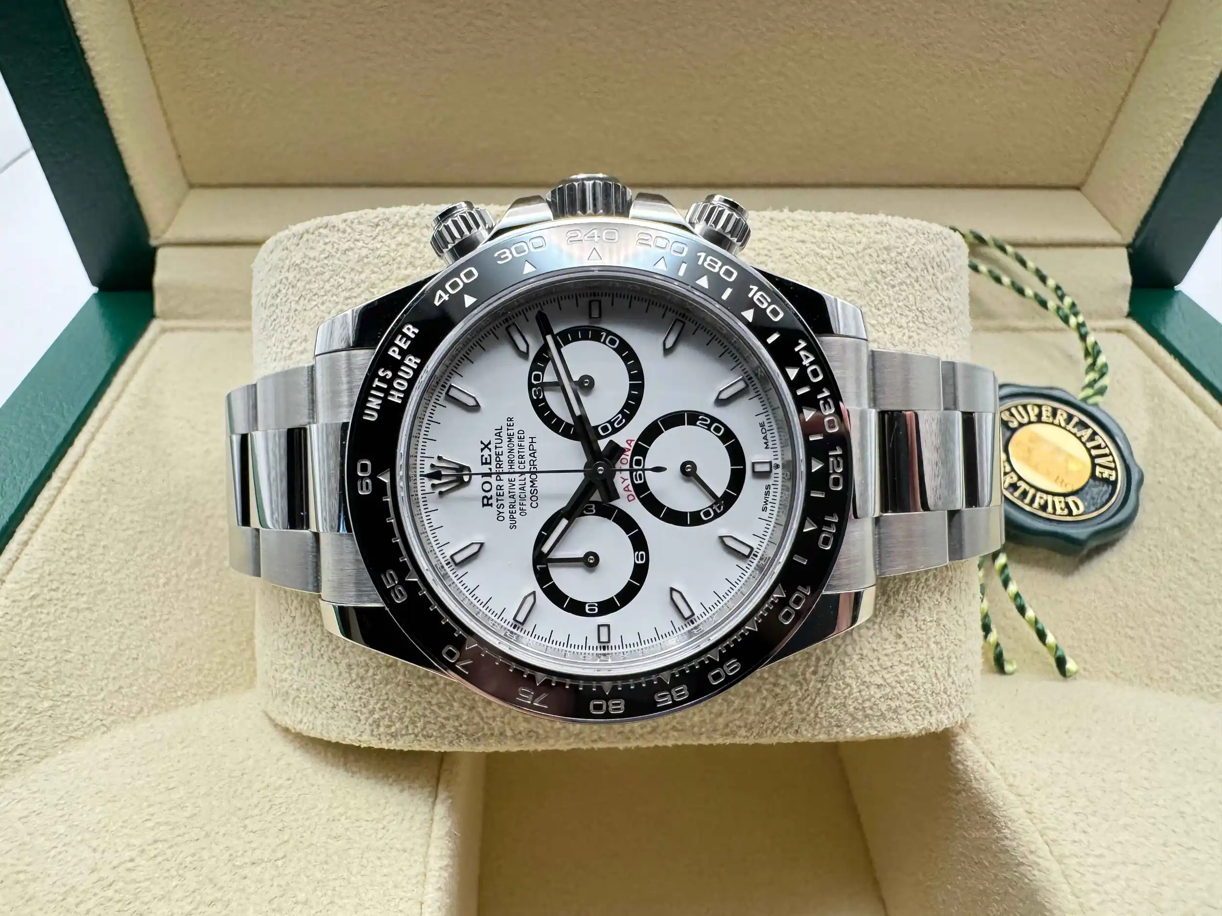 Rolex Daytona 40 “Panda” Zwart/Witte Wijzerplaat | Oystersteel | 126500LN - Image 5