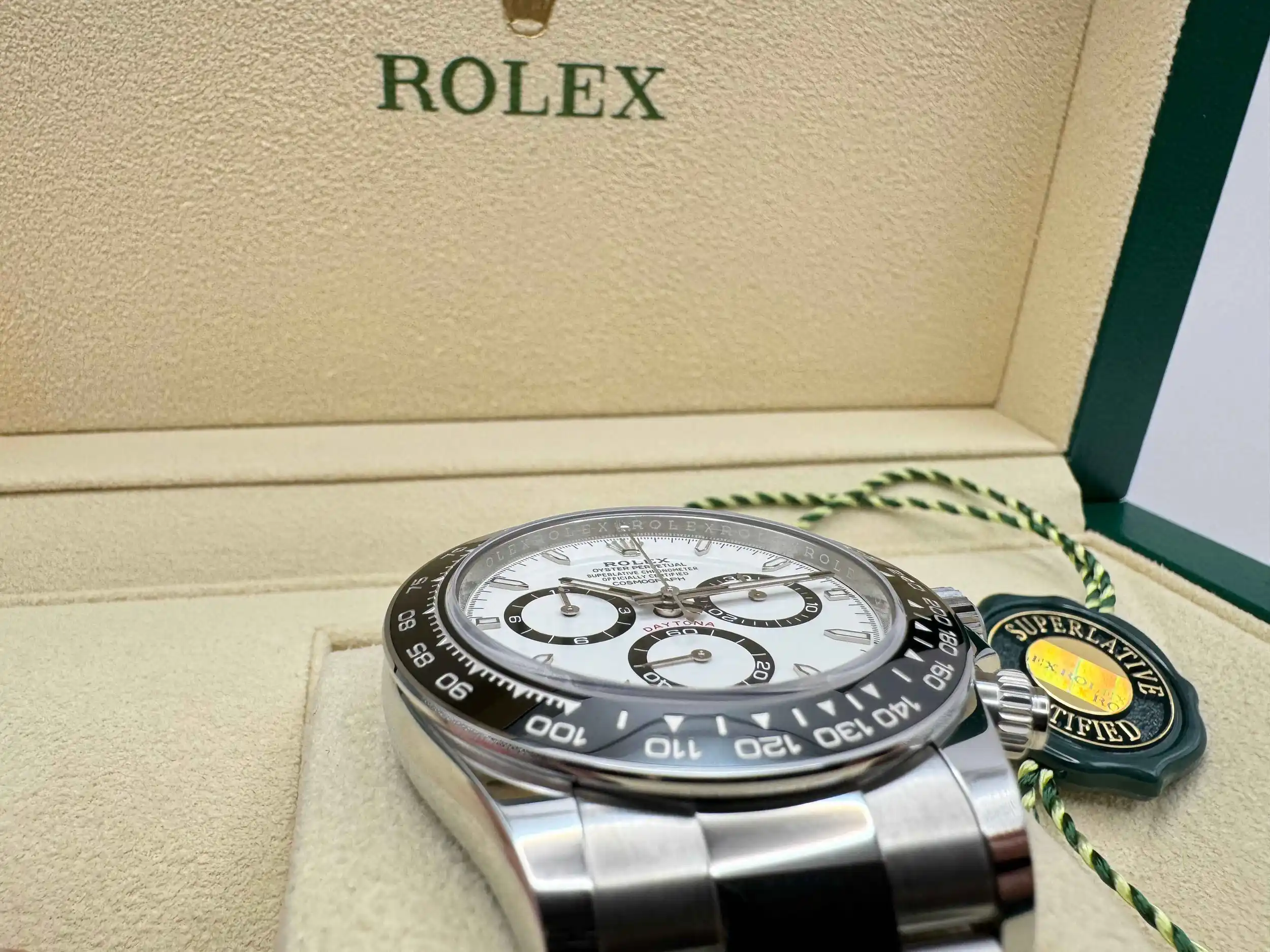 Rolex Daytona 40 “Panda” Zwart/Witte Wijzerplaat | Oystersteel | 126500LN - Image 9