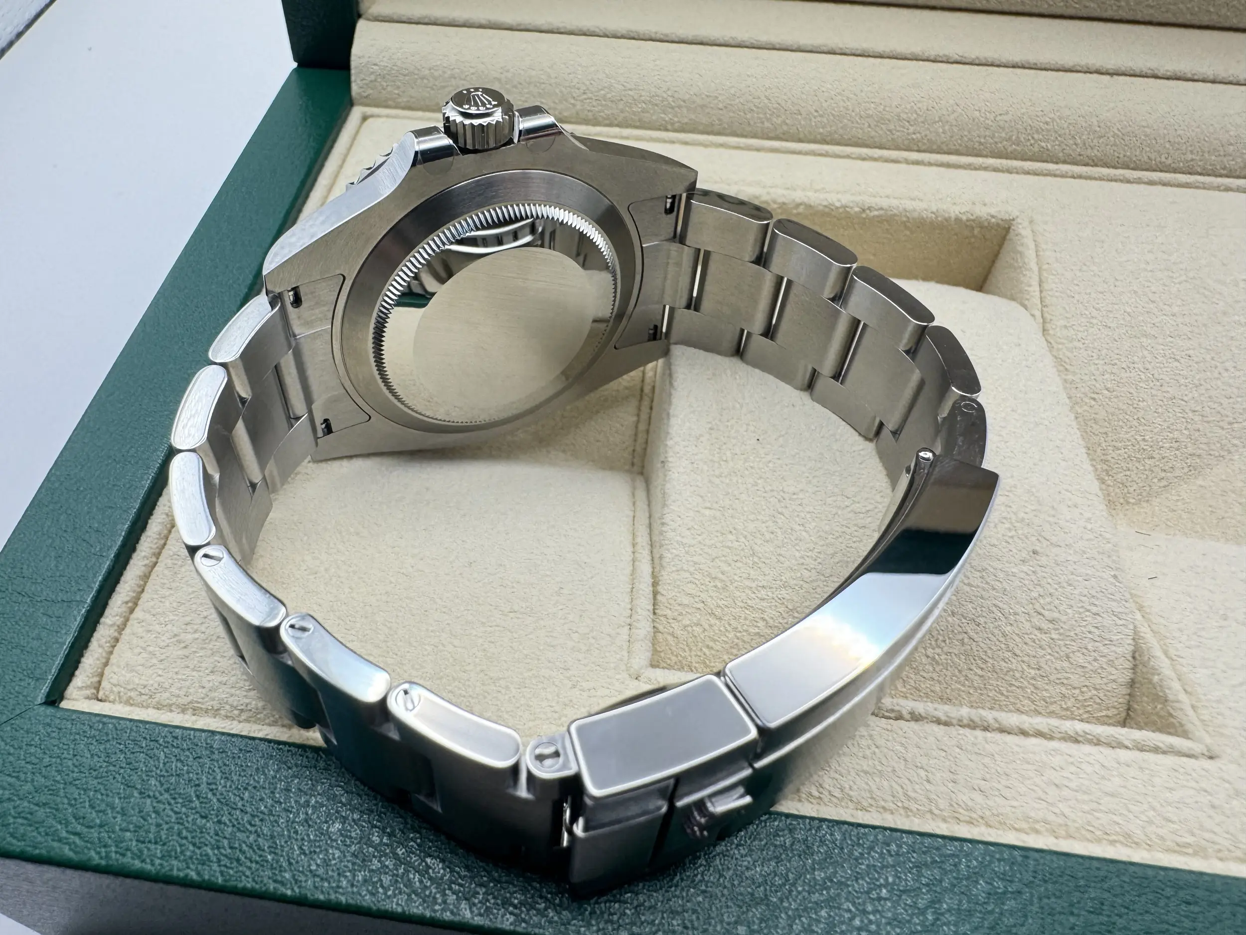 Rolex Submariner Starbucks 41mm | Groene Cerachrom Bezel & Zwarte Wijzerplaat | Oystersteel | 126610LV - Image 12