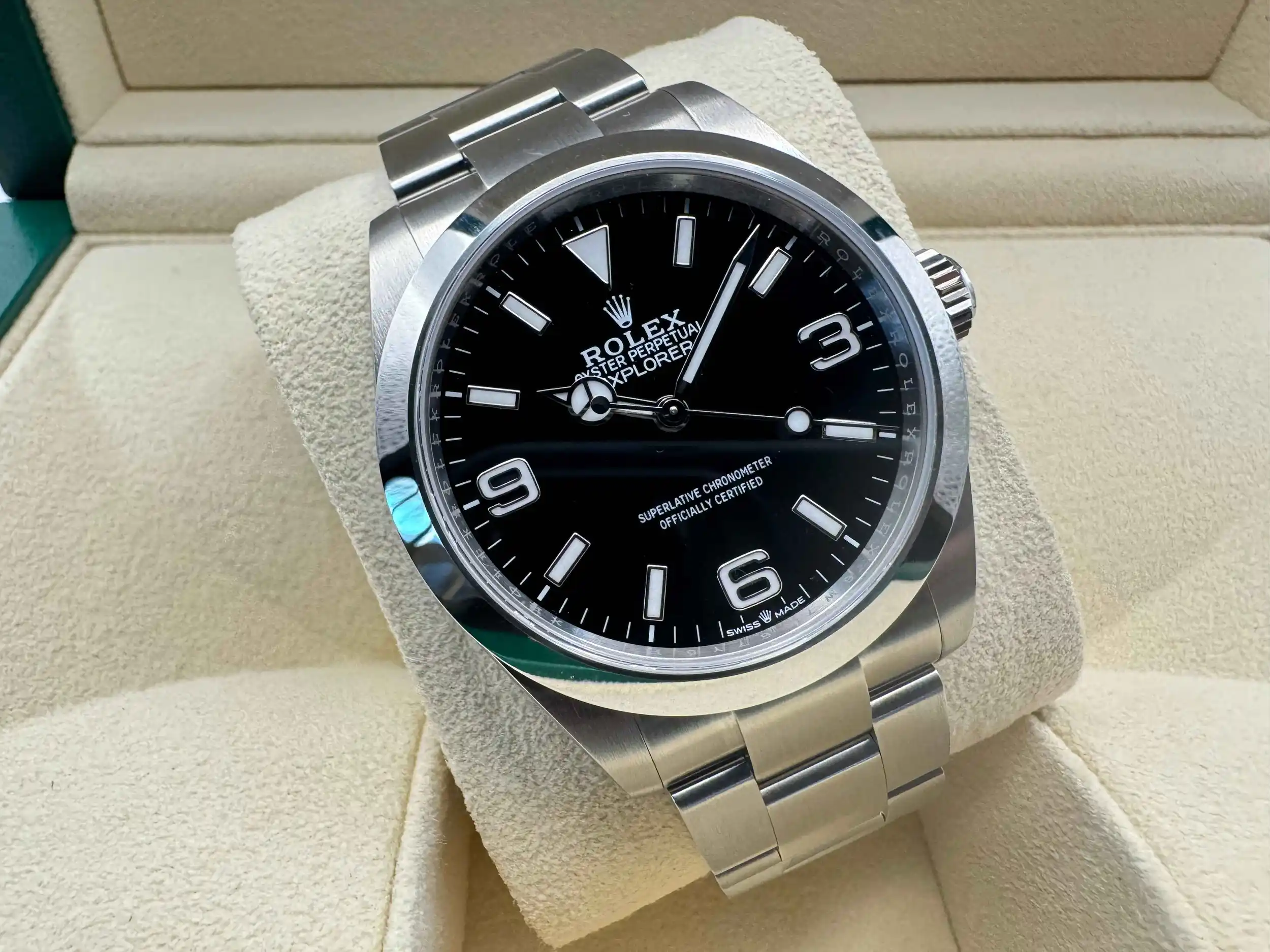 Rolex Explorer 40mm | Zwarte Wijzerplaat | 224270 - Image 4