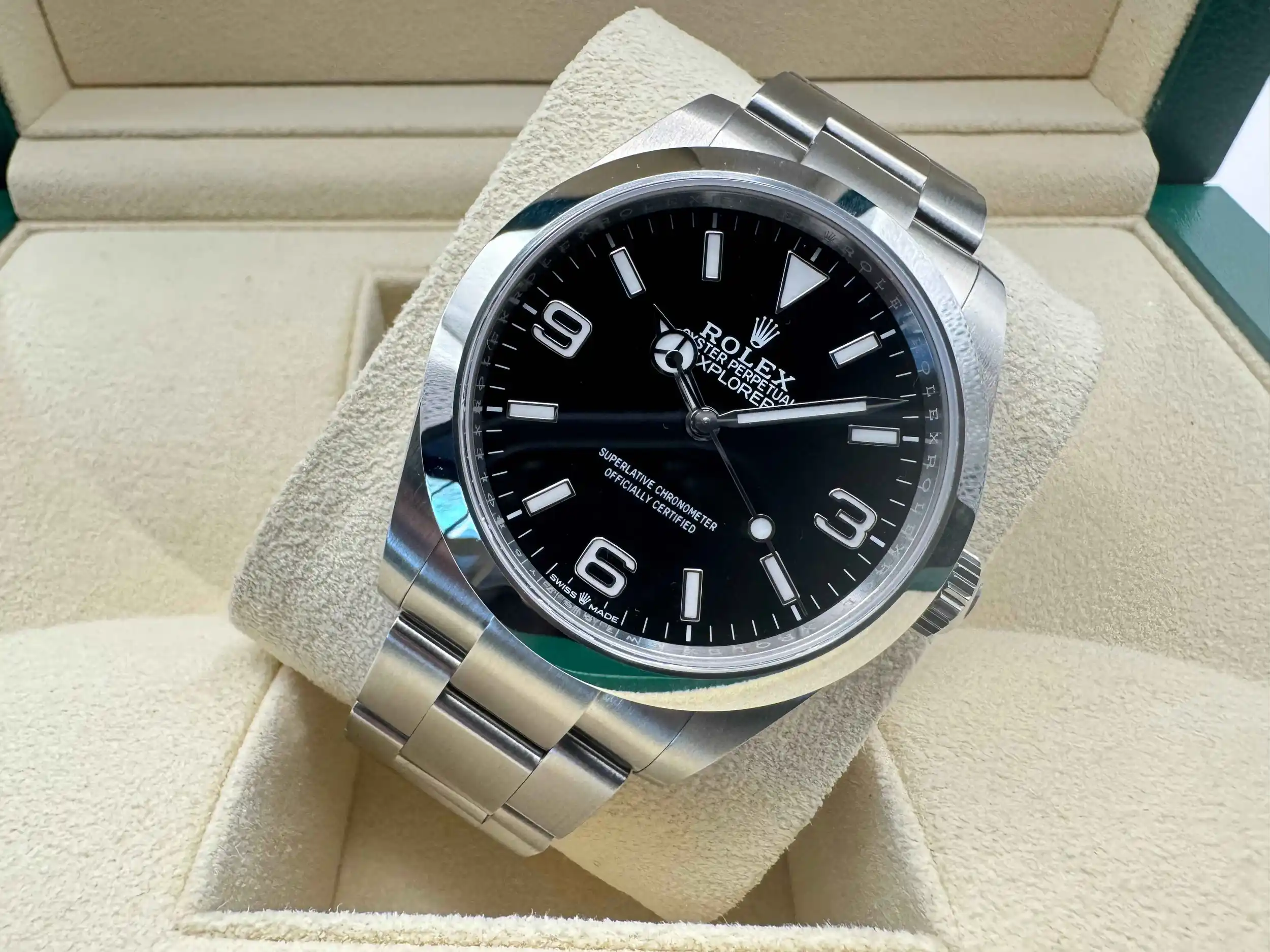 Rolex Explorer 40mm | Zwarte Wijzerplaat | 224270 - Image 5