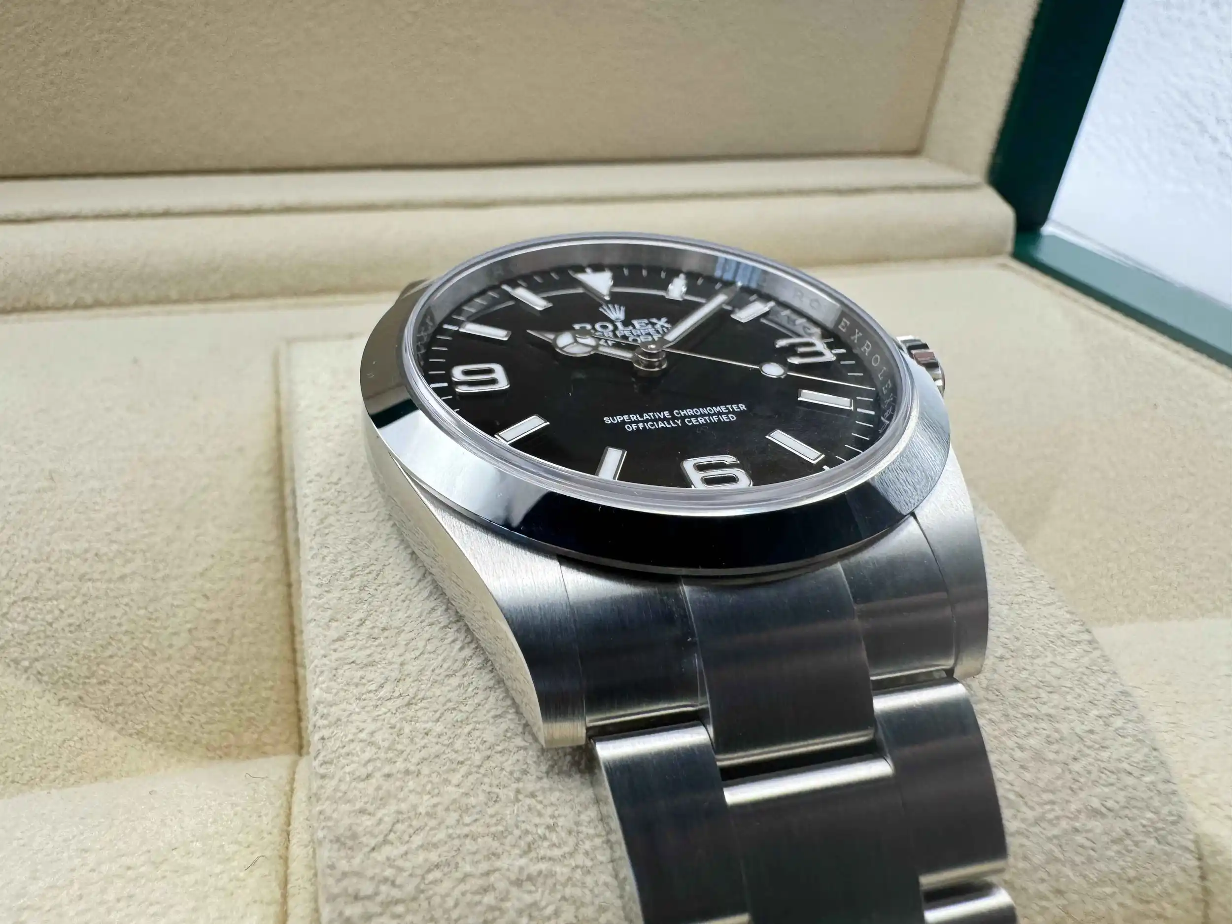 Rolex Explorer 40mm | Zwarte Wijzerplaat | 224270 - Image 9