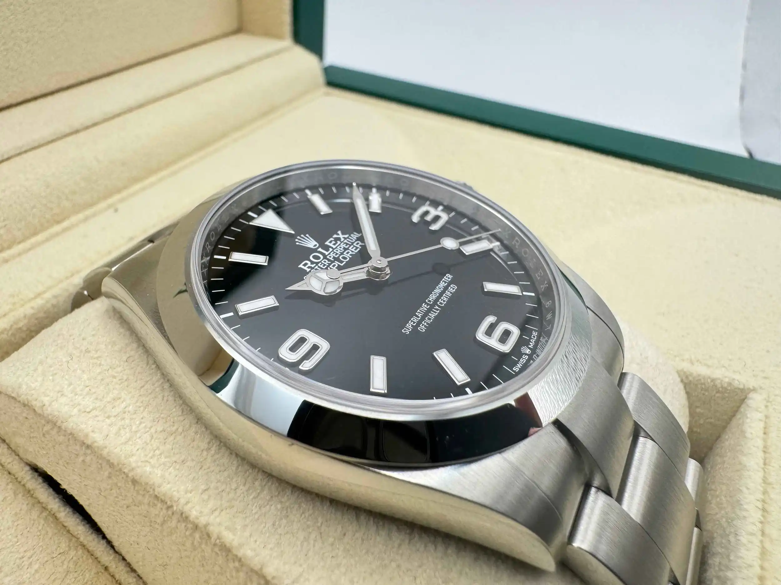 Rolex Explorer 40mm | Zwarte Wijzerplaat | 224270 - Image 10