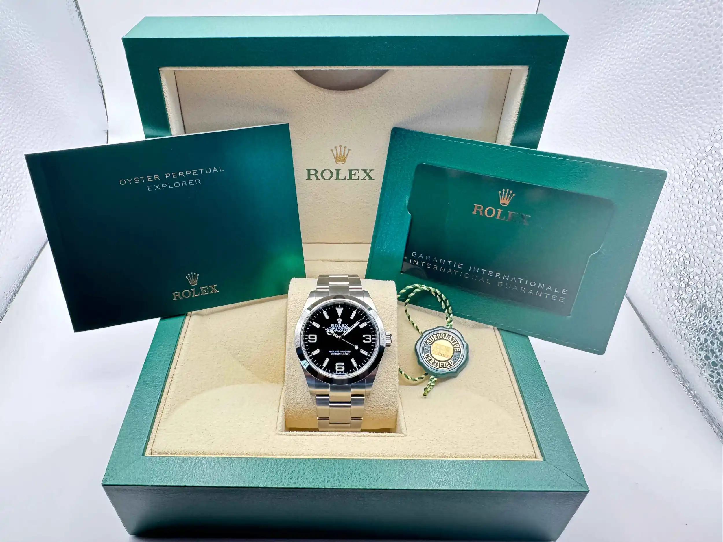 Rolex Explorer 40mm | Zwarte Wijzerplaat | 224270 - Image 2