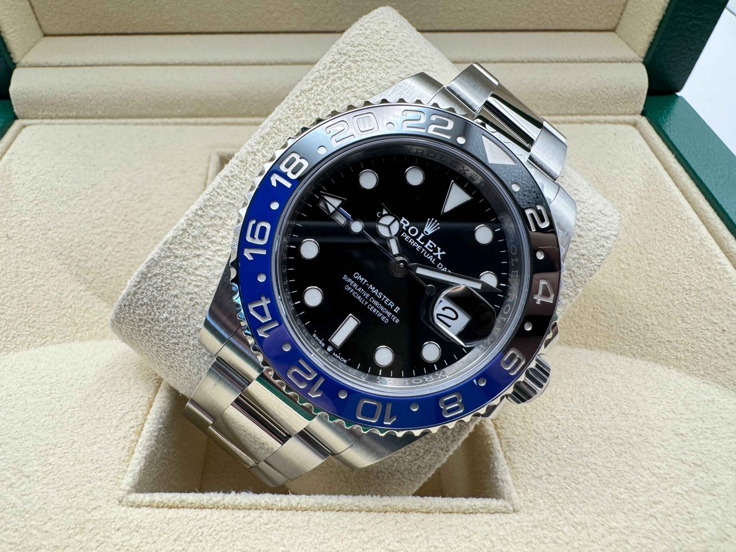 Rolex GMT Master 2 | 40mm | Batman | Keramische Bezel | Oystersteel | 126710BLNR - Image 4