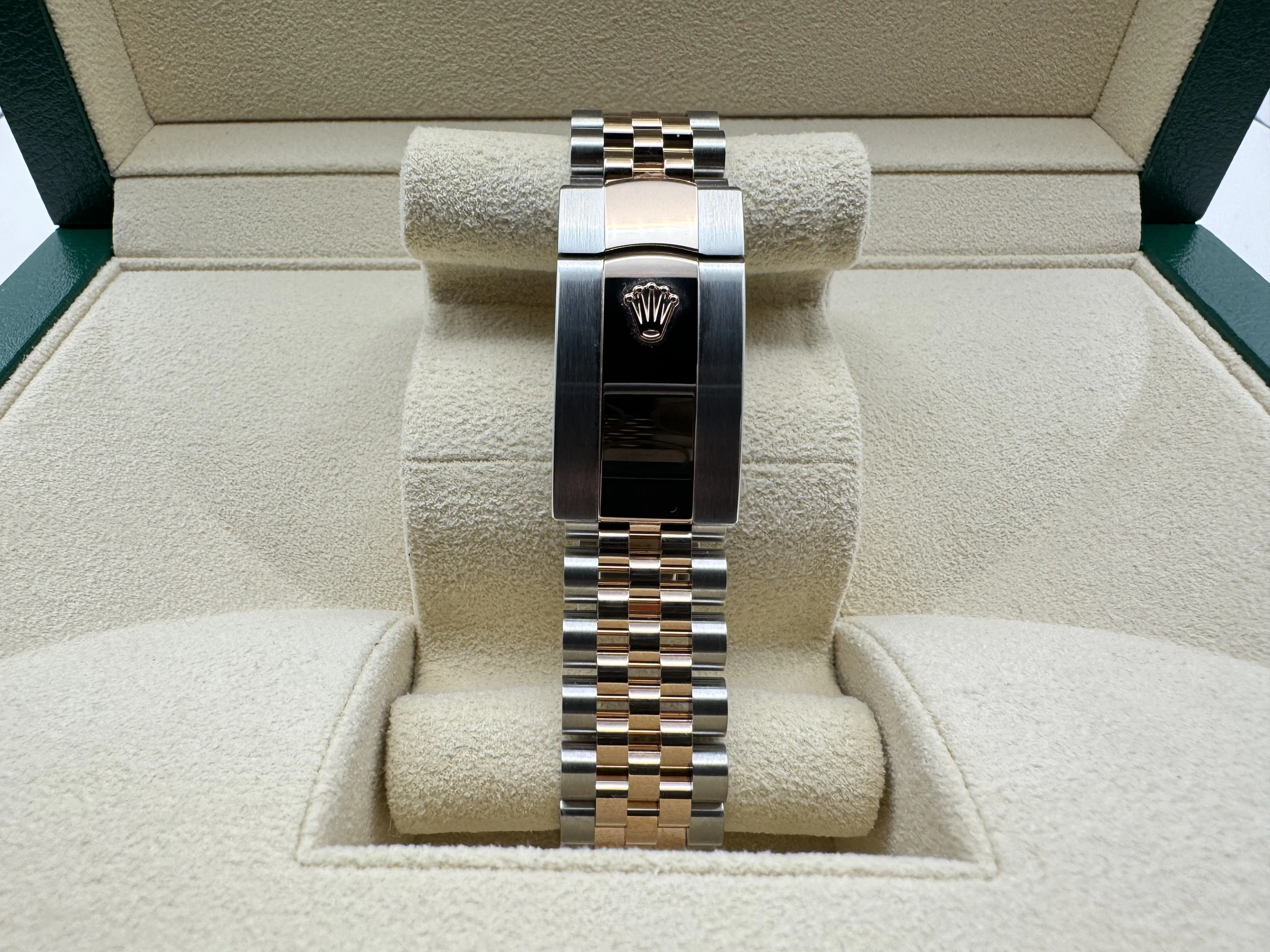 Rolex Datejust 41mm | Chocoladebruine Wijzerplaat & 18K Everose Goud Gekartelde Bezel | Jubilee | 126331 - Image 6