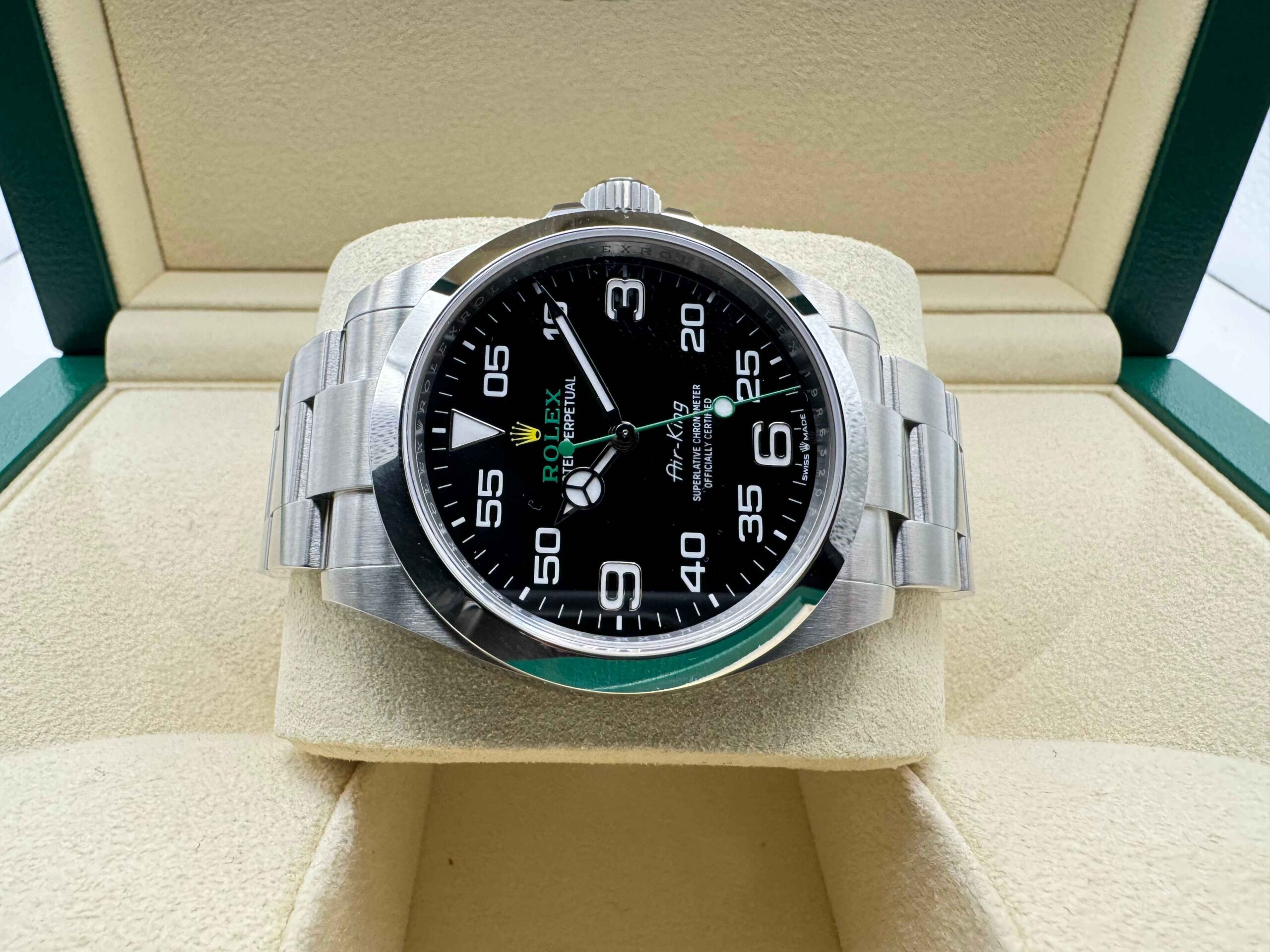Rolex Airking 40mm | Zwarte wijzerplaat | Oystersteel | 126900 - Image 6
