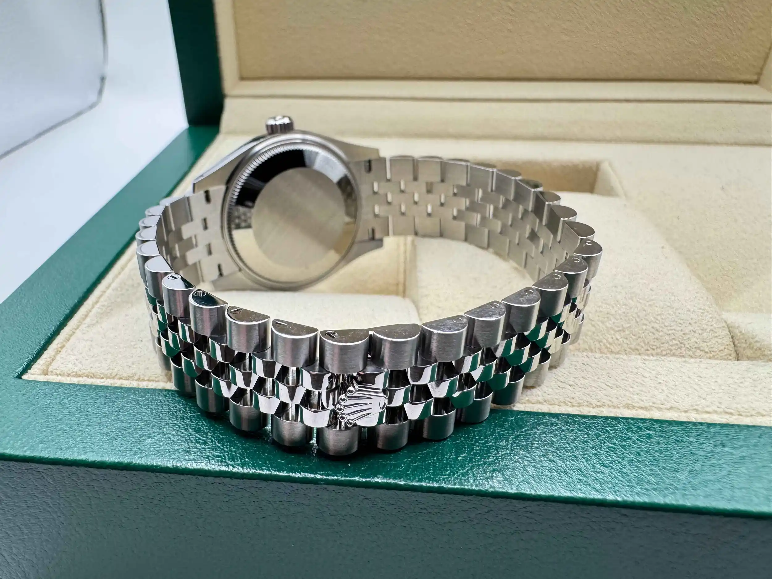 Rolex Datejust 31mm | Mintgroene Wijzerplaat | Staal & 18K Witgouden Lunette | Jubilee | 278274 - Image 11