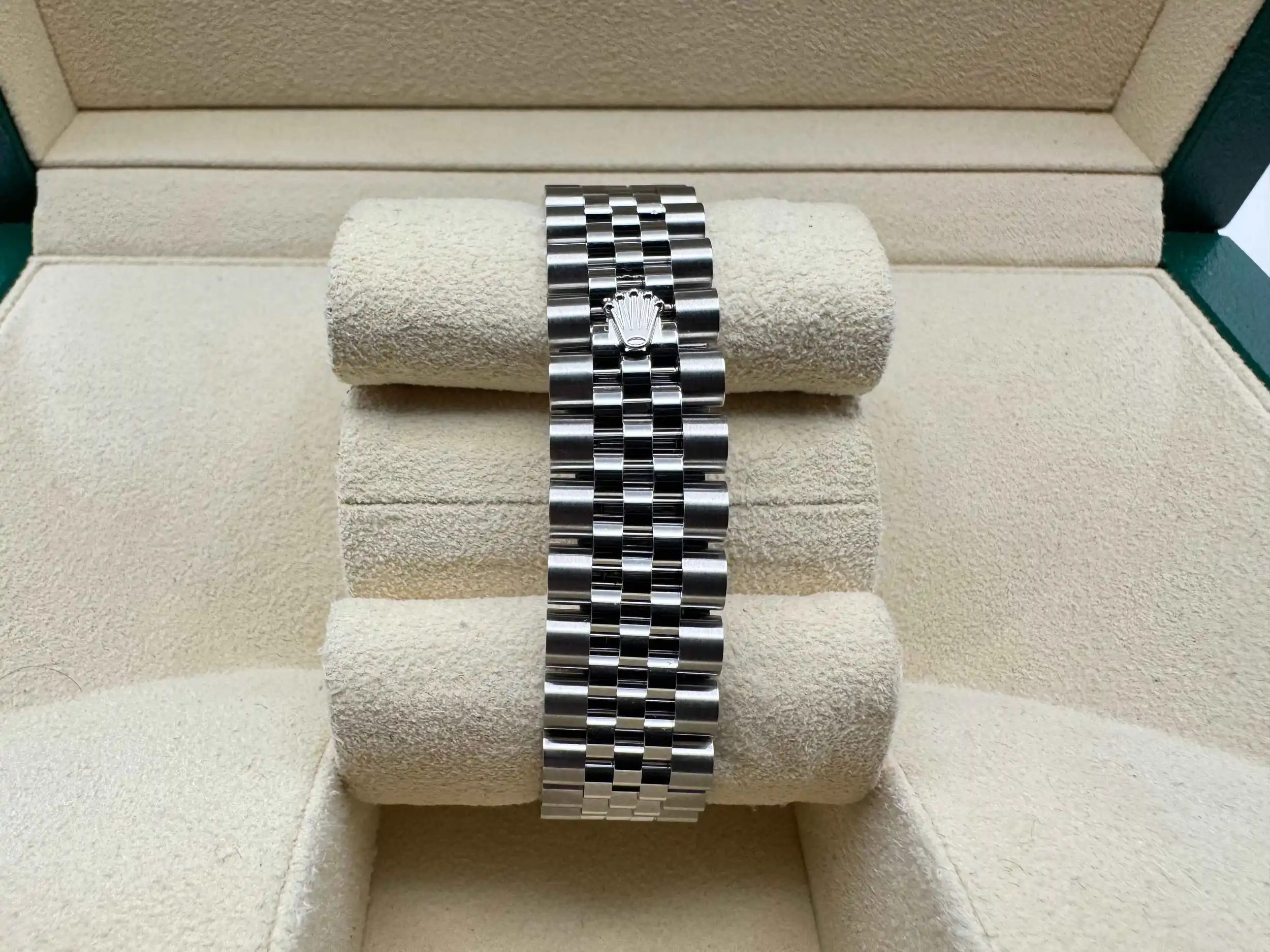 Rolex Datejust 31mm | Roze Diamanten Wijzerplaat | 18K Witgoud Gekarteld Lunette | Jubilee | 278274 - Image 7