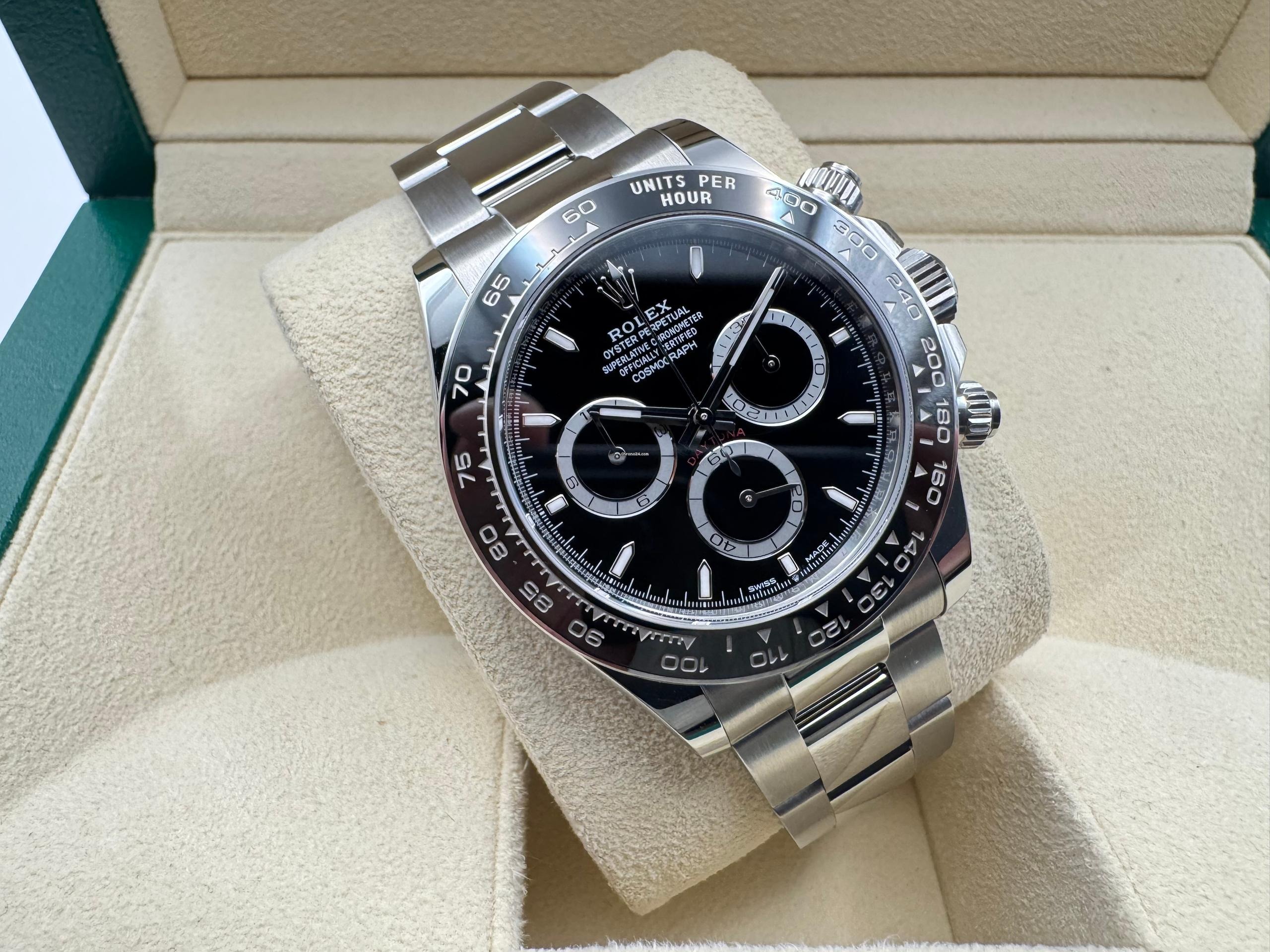 Rolex Daytona 40 126500LN | Zwarte Wijzerplaat | Zwarte keramische (Cerachrom) Lunette Bezel - Image 7