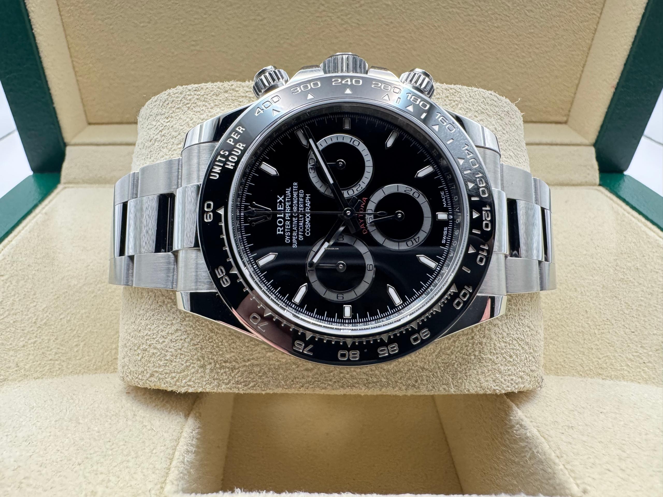 Rolex Daytona 40 126500LN | Zwarte Wijzerplaat | Zwarte keramische (Cerachrom) Lunette Bezel - Image 6