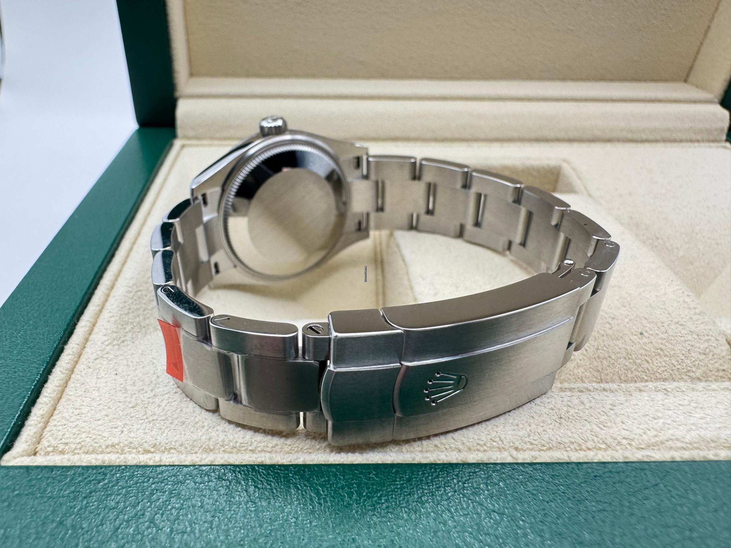 Rolex Oyster Perpetual 31mm | Groene Wijzerplaat | Glad Lunette | Oystersteel | 277200 - Image 7