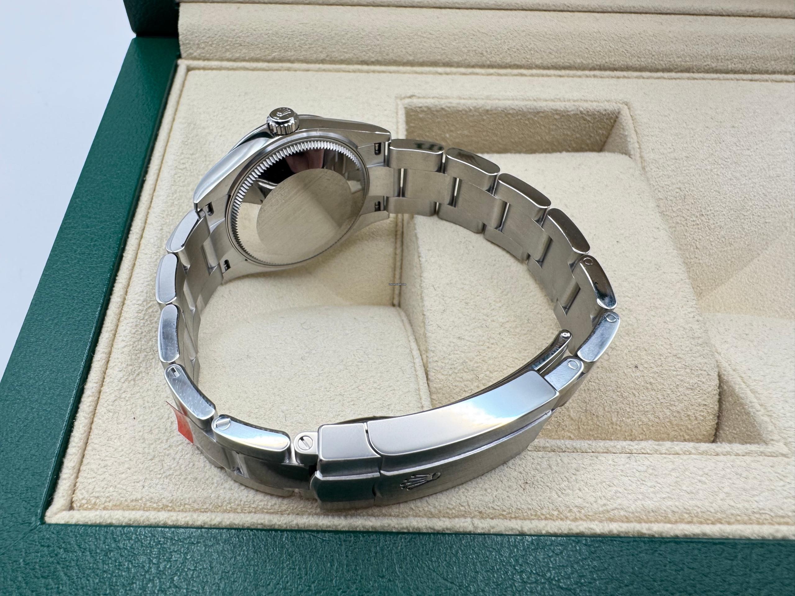 Rolex Oyster Perpetual 31mm | Groene Wijzerplaat | Glad Lunette | Oystersteel | 277200 - Image 11