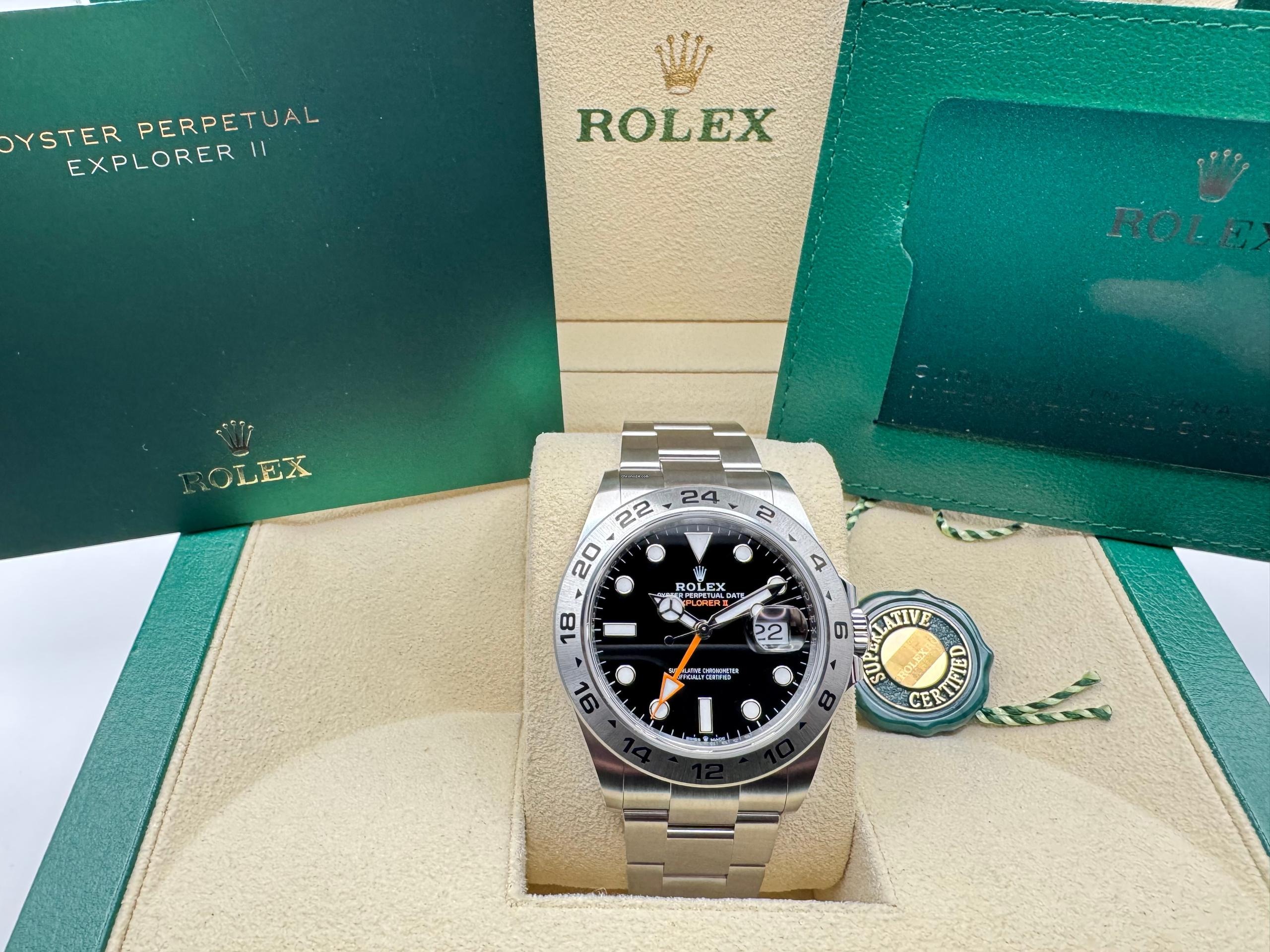 Rolex Explorer 2 | 42mm | Zwarte Wijzerplaat | Vaste 24-uurs Bezel | 226570 - Image 3