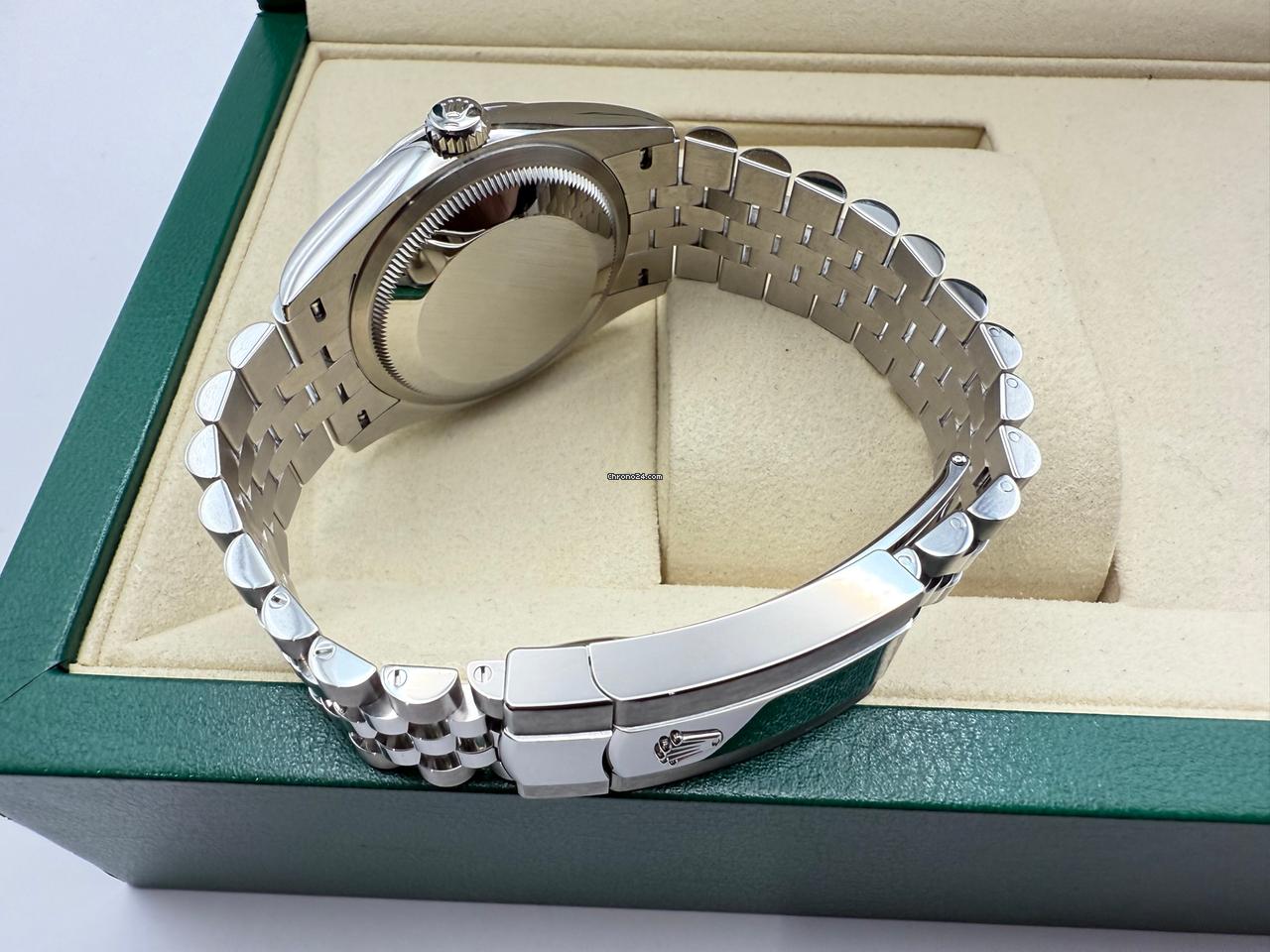 Rolex Datejust 36mm | Blauwe Wijzerplaat | 18k Witgouden Lunette | Jubilee | 126234 - Image 5