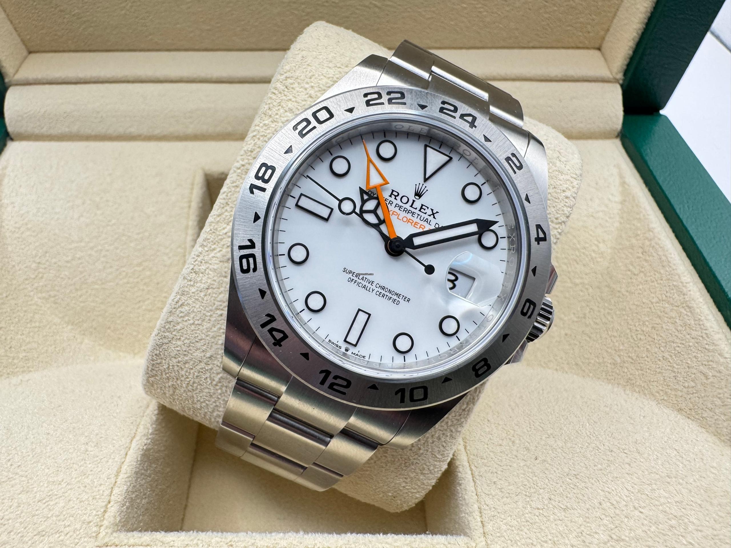 Rolex Explorer 2 | 42mm | Witte “Polar” Wijzerplaat | Oystersteel | 226570 - Image 5