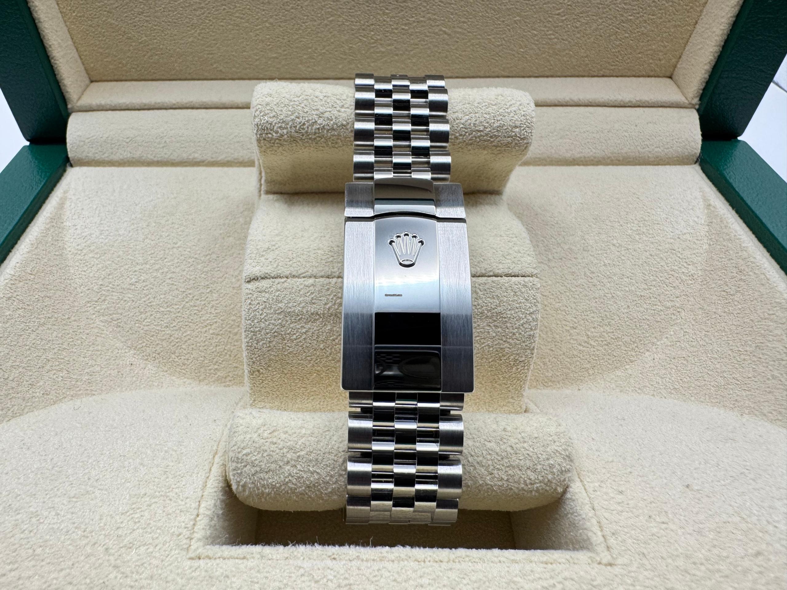 Rolex Datejust 41mm | Zwart Wijzerplaat | Gepolijste Lunette | Jubilee | 126300 - Image 7