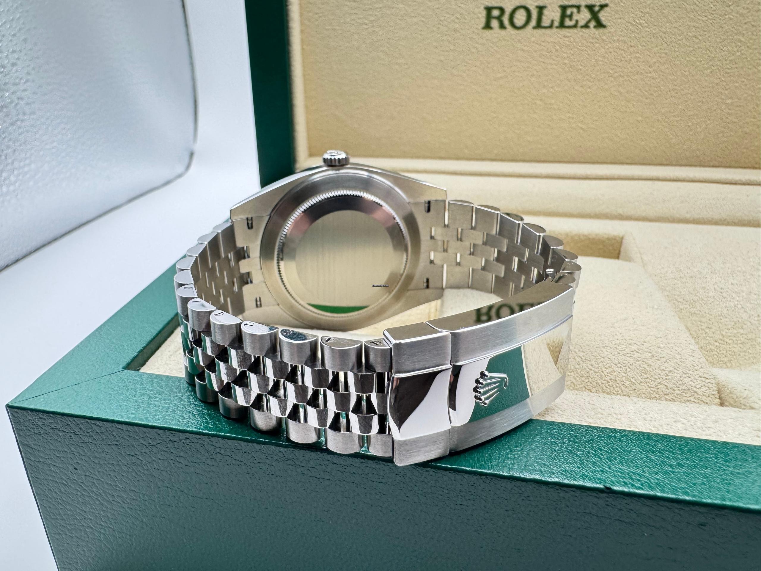 Rolex Datejust 41mm | Zwart Wijzerplaat | Gepolijste Lunette | Jubilee | 126300 - Image 9