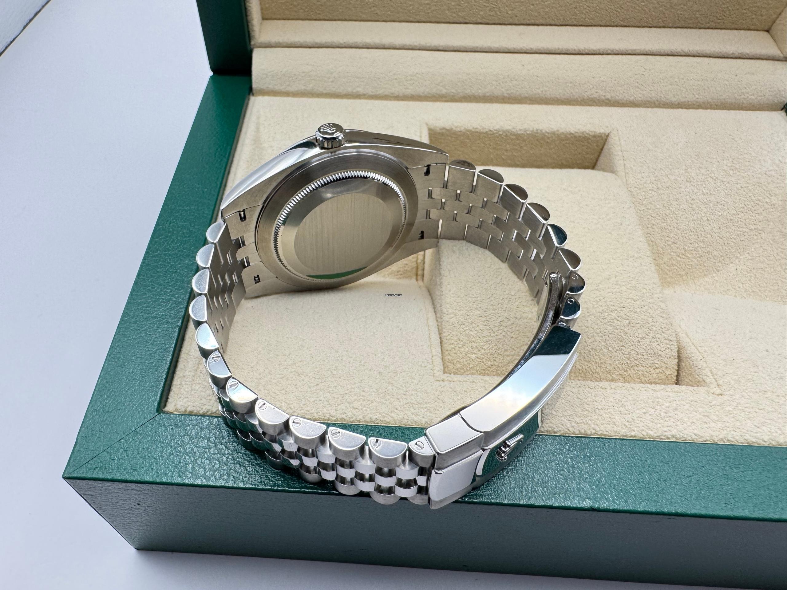 Rolex Datejust 41mm | Zwart Wijzerplaat | Gepolijste Lunette | Jubilee | 126300 - Image 10