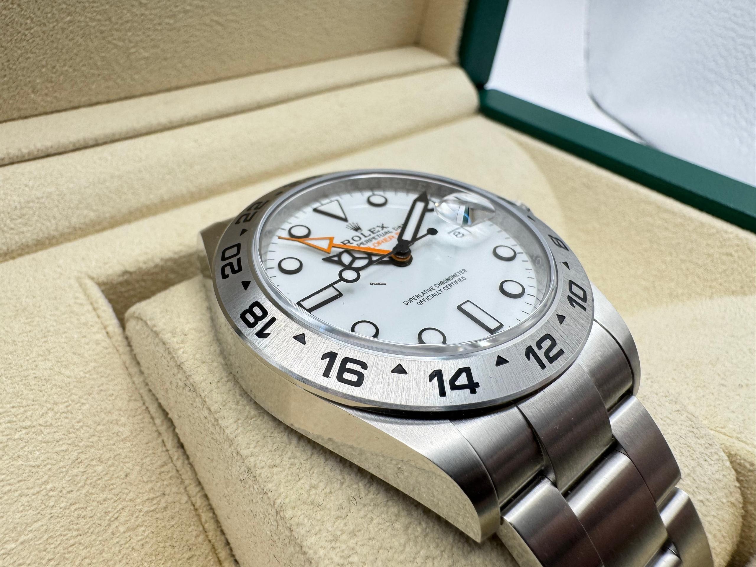 Rolex Explorer 2 | 42mm | Witte “Polar” Wijzerplaat | Oystersteel | 226570 - Image 12