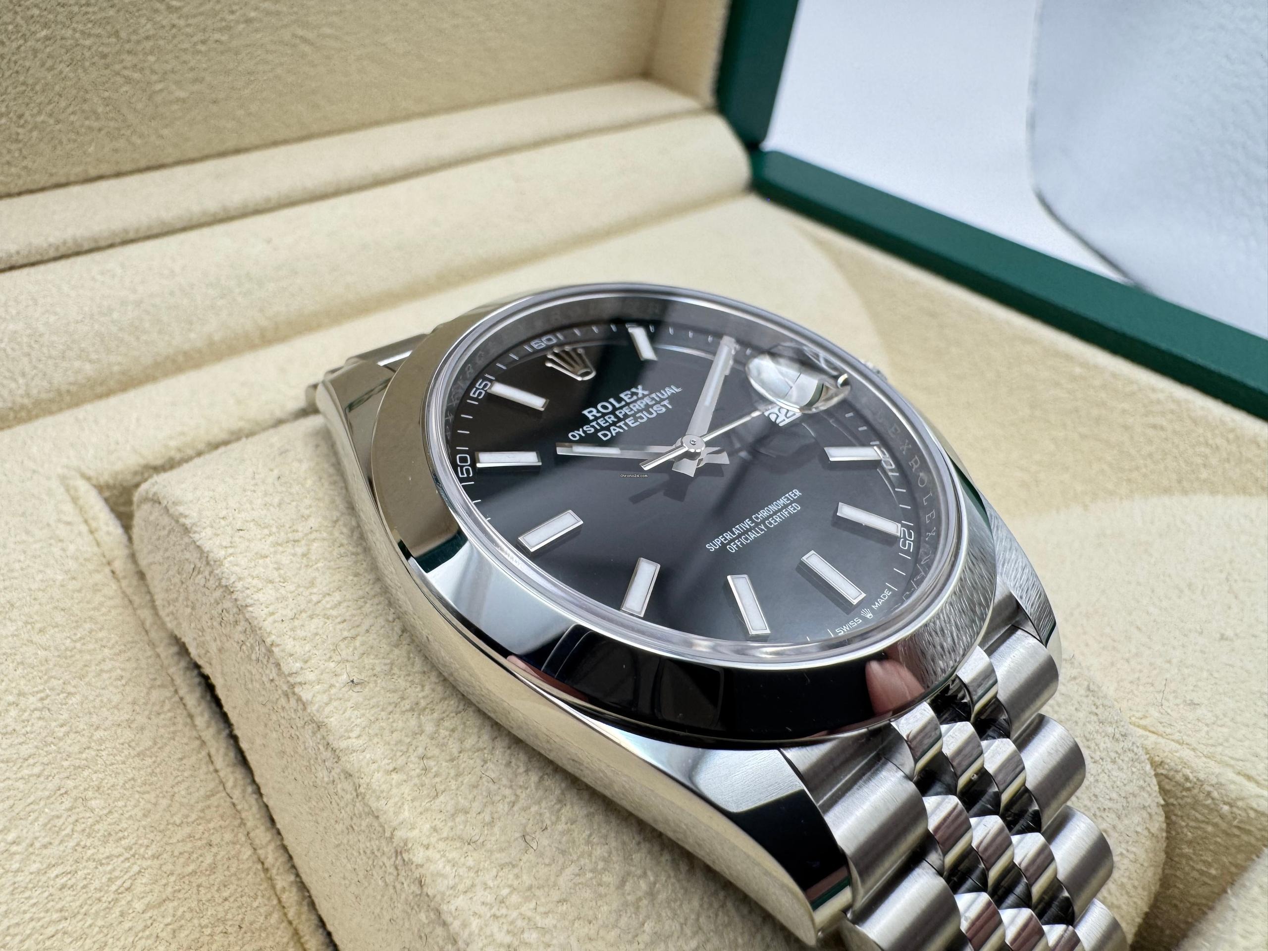 Rolex Datejust 41mm | Zwart Wijzerplaat | Gepolijste Lunette | Jubilee | 126300 - Image 12
