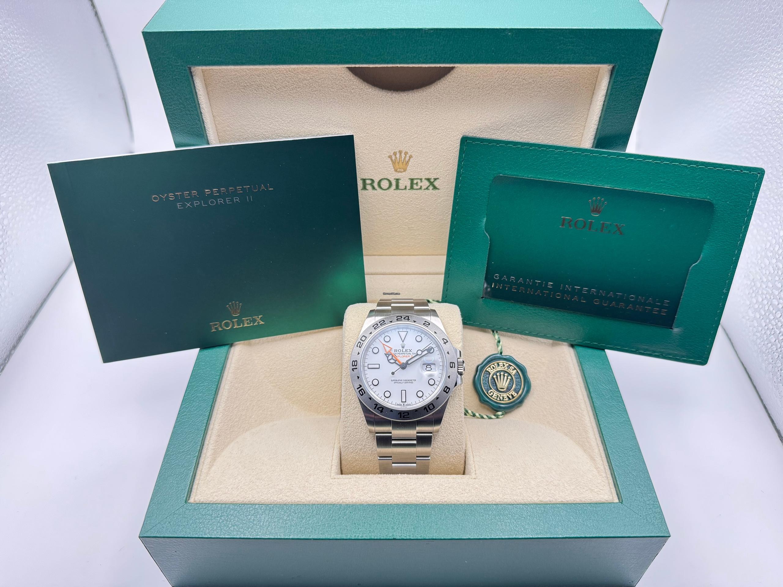 Rolex Explorer 2 | 42mm | Witte “Polar” Wijzerplaat | Oystersteel | 226570 - Image 2