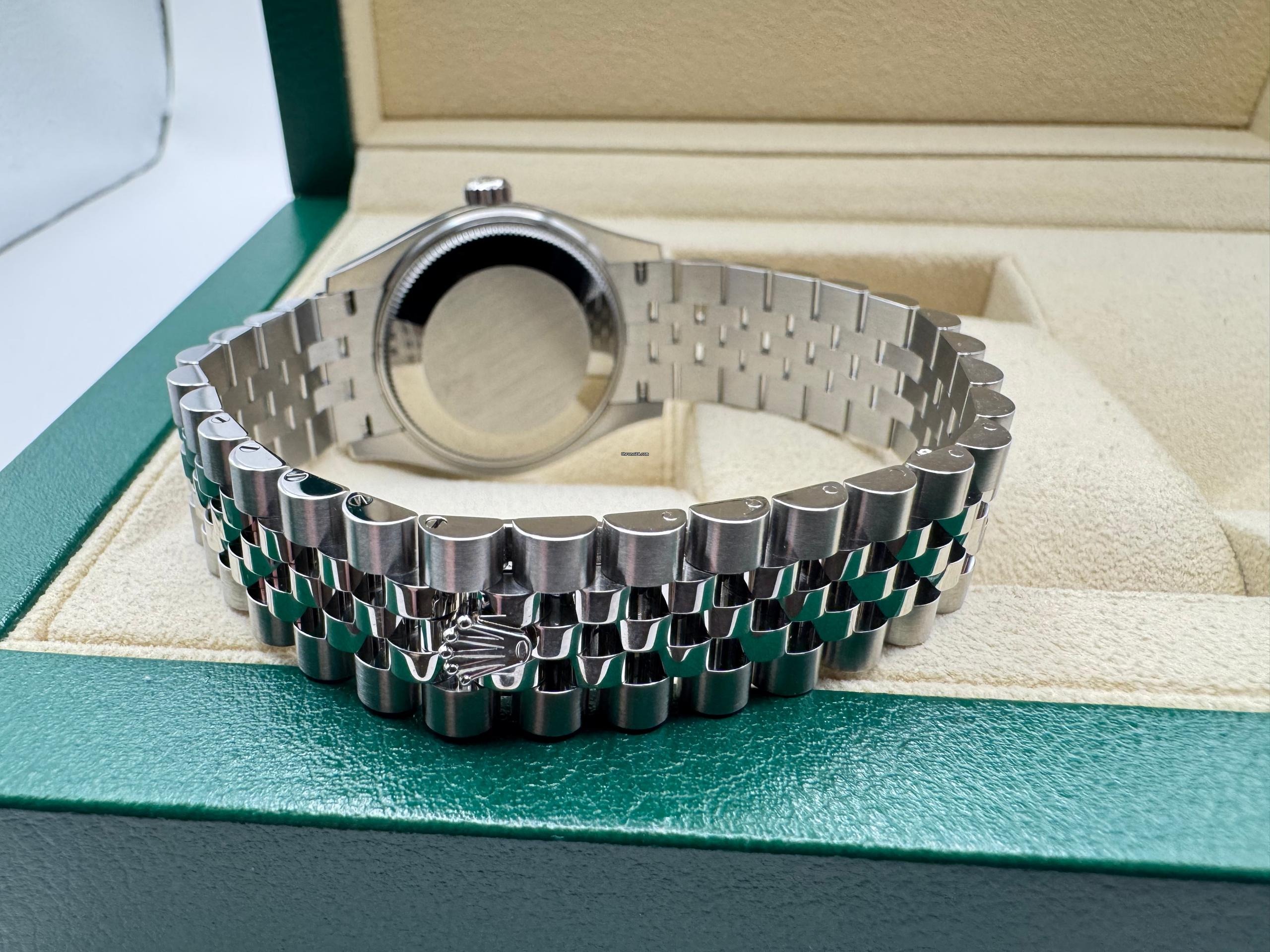 Rolex Datejust 31mm | Roze Wijzerplaat | 18k Witgouden Lunette | Jubilee | 278274 - Image 9