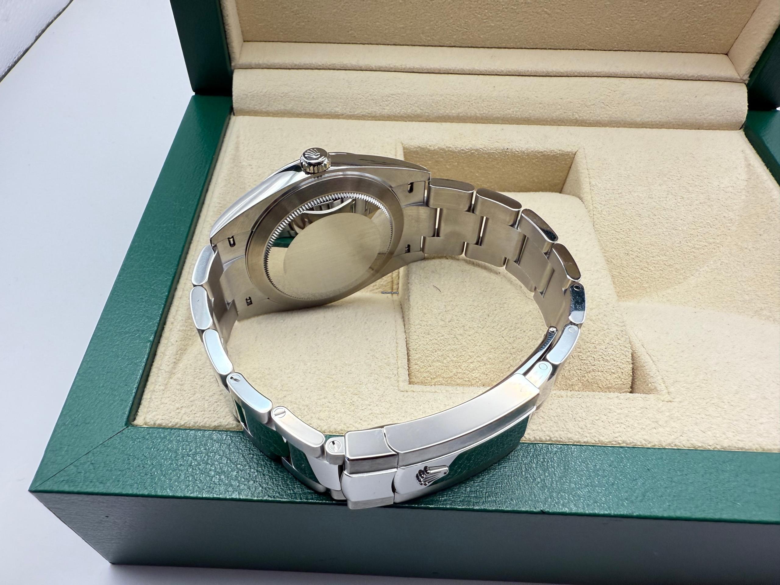 Rolex Datejust 41mm | Blauwe Wijzerplaat | Oystersteel | 126300 - Image 10