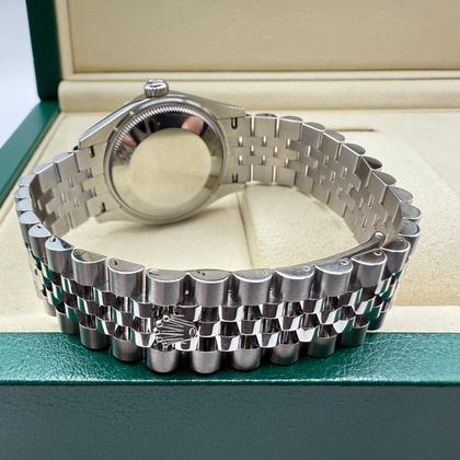 Rolex Datejust 31mm | Mother of Pearl Met Diamanten | 18K Witgoud Gekarteld Lunette | Jubilee | 278274 - Image 7