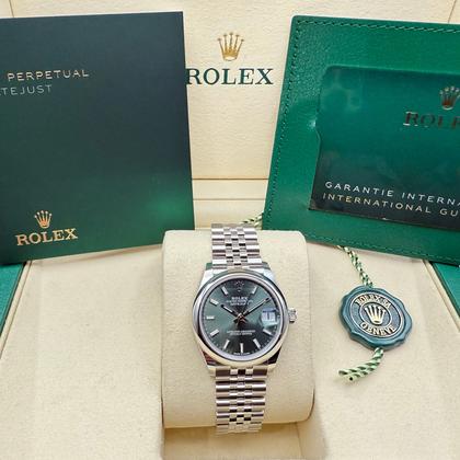 Rolex Datejust 31mm | Mint Groene Wijzerplaat | Jubilee | 278240 - Image 3