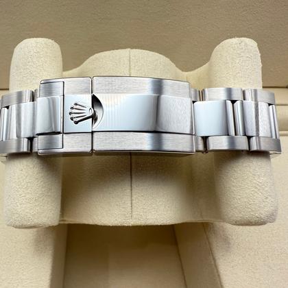 Rolex Yachtmaster 40mm | Titanium Blauw | Bidirectioneel Lunette | Massief Platina Reliëf Cijfers | 126622 - Image 6