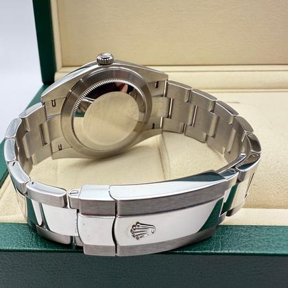 Rolex Datejust 41mm | Wit Romeinse Wijzerplaat & Zwarte Romeinse Cijfers | 126300 - Image 5