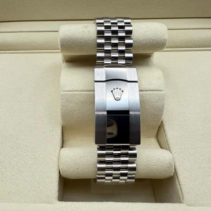 Rolex Datejust 41mm | Wit Wijzerplaat & Gladde Lunette | Jubilee | 126300 - Image 9