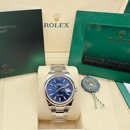 Rolex Datejust 36mm | Blauwe Wijzerplaat | Oystersteel | 126200 - Image 3