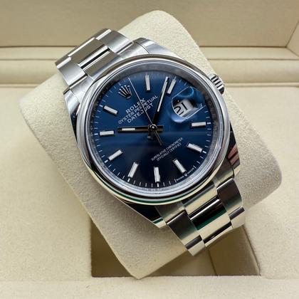Rolex Datejust 36mm | Blauwe Wijzerplaat | Oystersteel | 126200 - Image 12