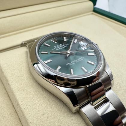 Rolex Datejust 31mm | Mint Groene Wijzerplaat | Oyster-band Gladde Lunette | 278240 - Image 4