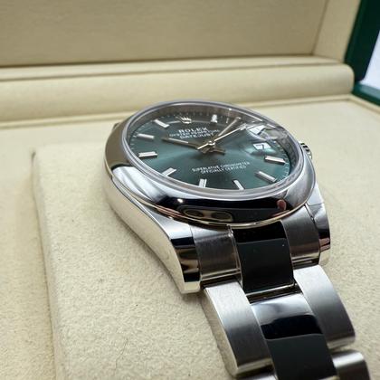 Rolex Datejust 31mm | Mint Groene Wijzerplaat | Oyster-band Gladde Lunette | 278240 - Image 5