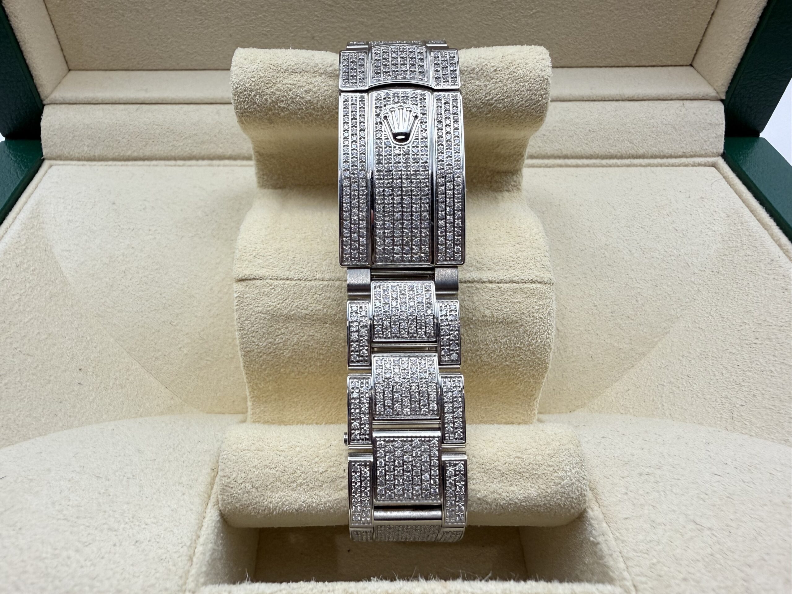 Rolex Datejust “ICED OUT” 41mm | VOL ! 9.7ct Diamanten | Arabische Wijzerplaat ( ARABIC) | Oyster band | 126300 - Image 9