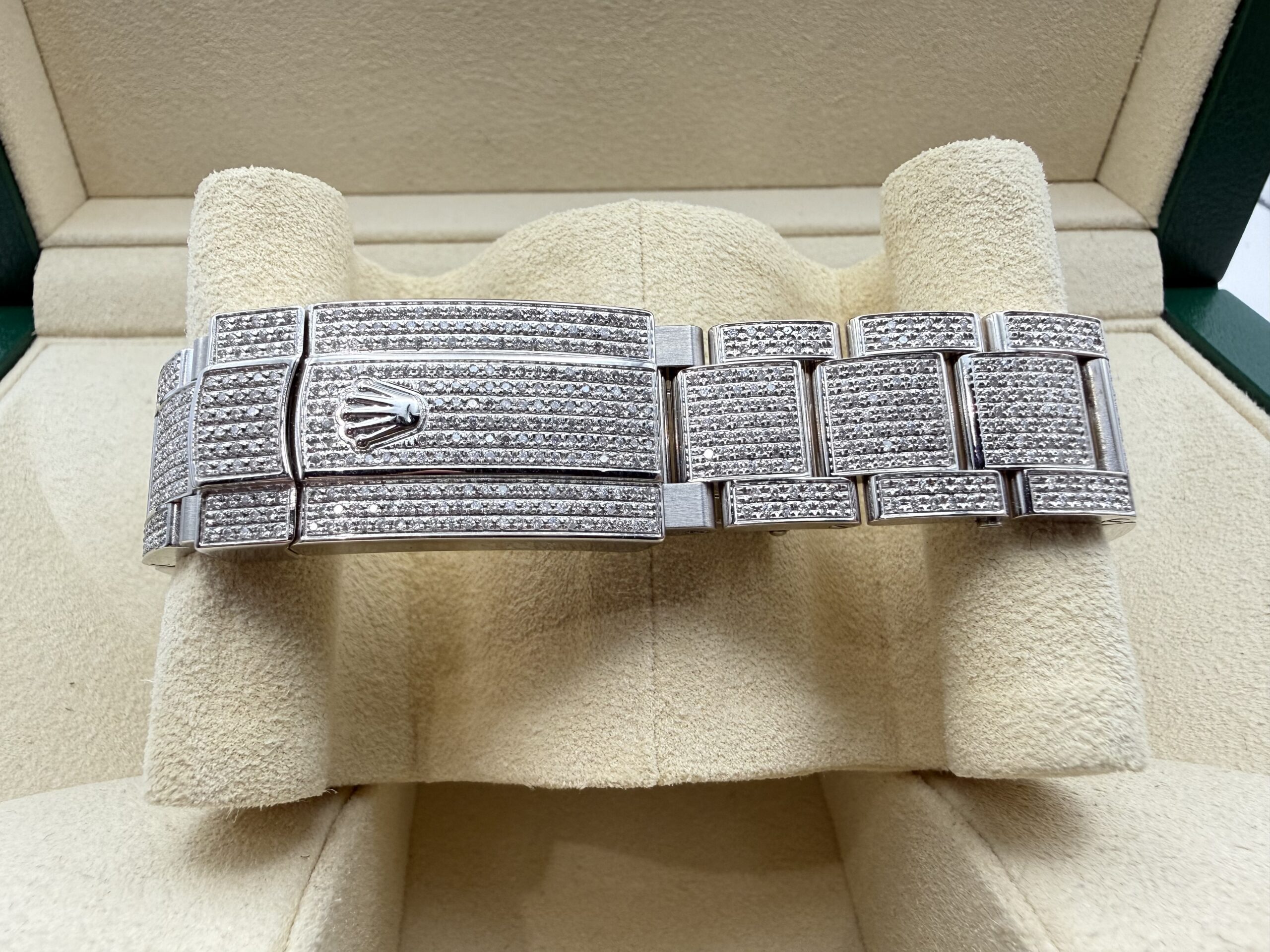 Rolex Datejust “ICED OUT” 41mm | VOL ! 9.7ct Diamanten | Arabische Wijzerplaat ( ARABIC) | Oyster band | 126300 - Image 8