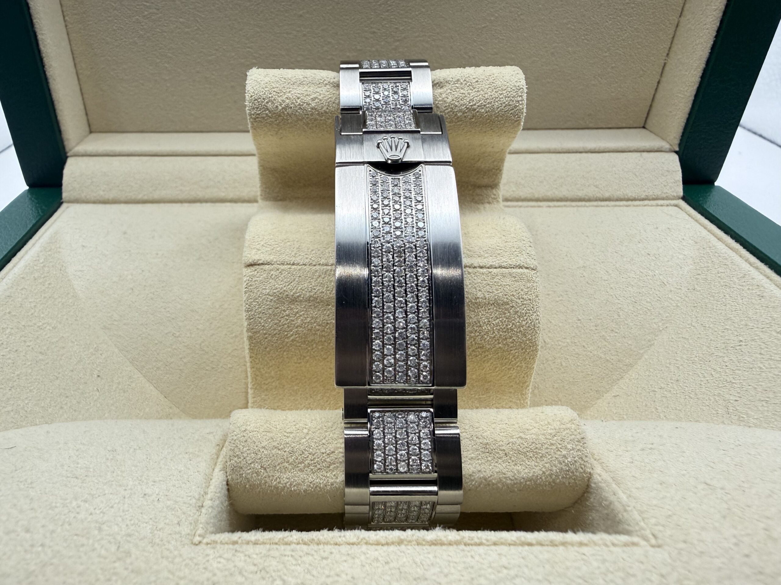 Rolex Submariner Date 40mm | 50% VOL! " ICED OUT' | Groene Wijzerplaat & Diamant lunette | 116610LN - Image 10