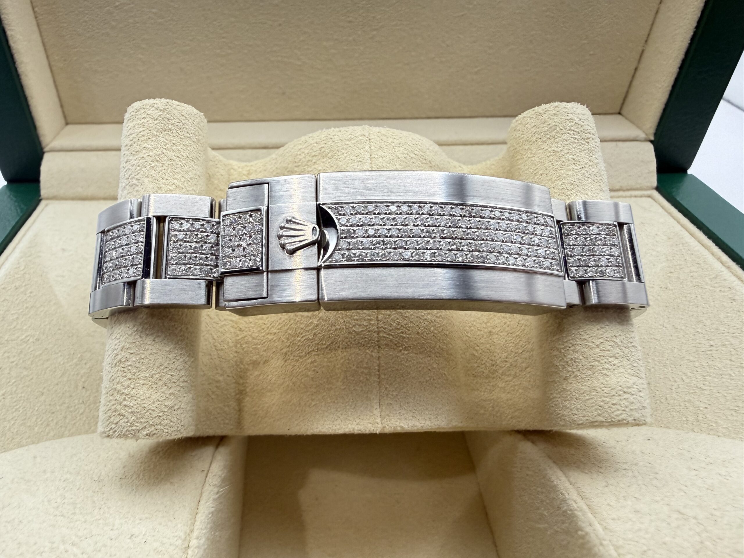 Rolex Submariner Date 40mm | 50% VOL! " ICED OUT' | Groene Wijzerplaat & Diamant lunette | 116610LN - Image 9