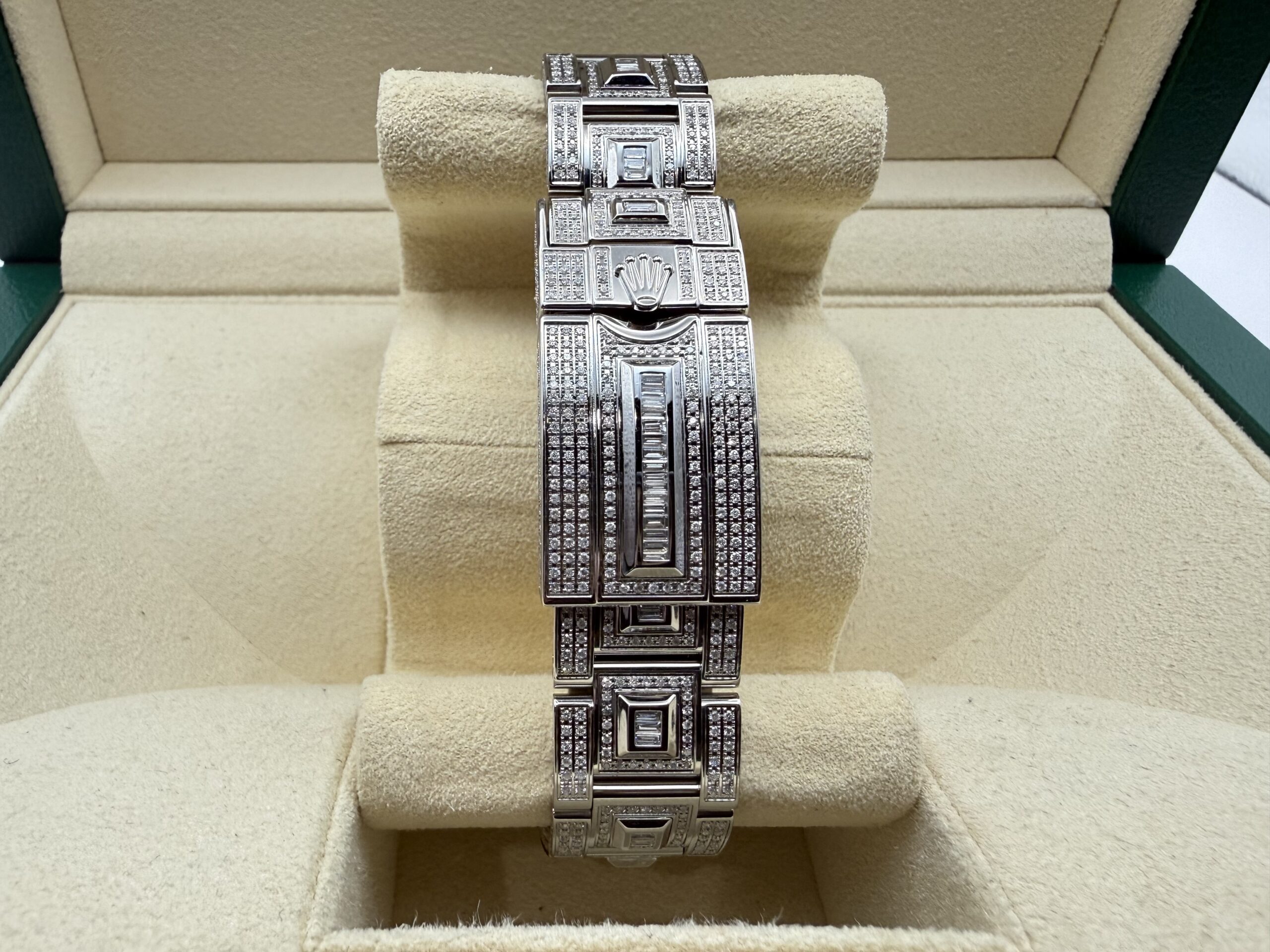 Rolex GMT-Master II 40mm | VOL! “ICED OUT” 9.7ct Diamanten & Pavé Diamant Wijzerplaat | 116710LN - Image 5